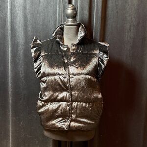 Stylish Metallic Vest for Women